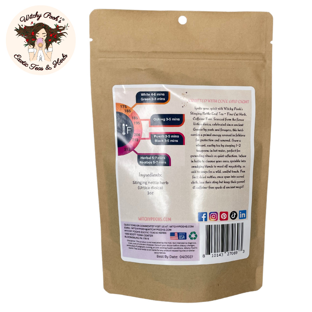 Stinging Nettle Leaf Loose Leaf Herbal Tea for Allergies