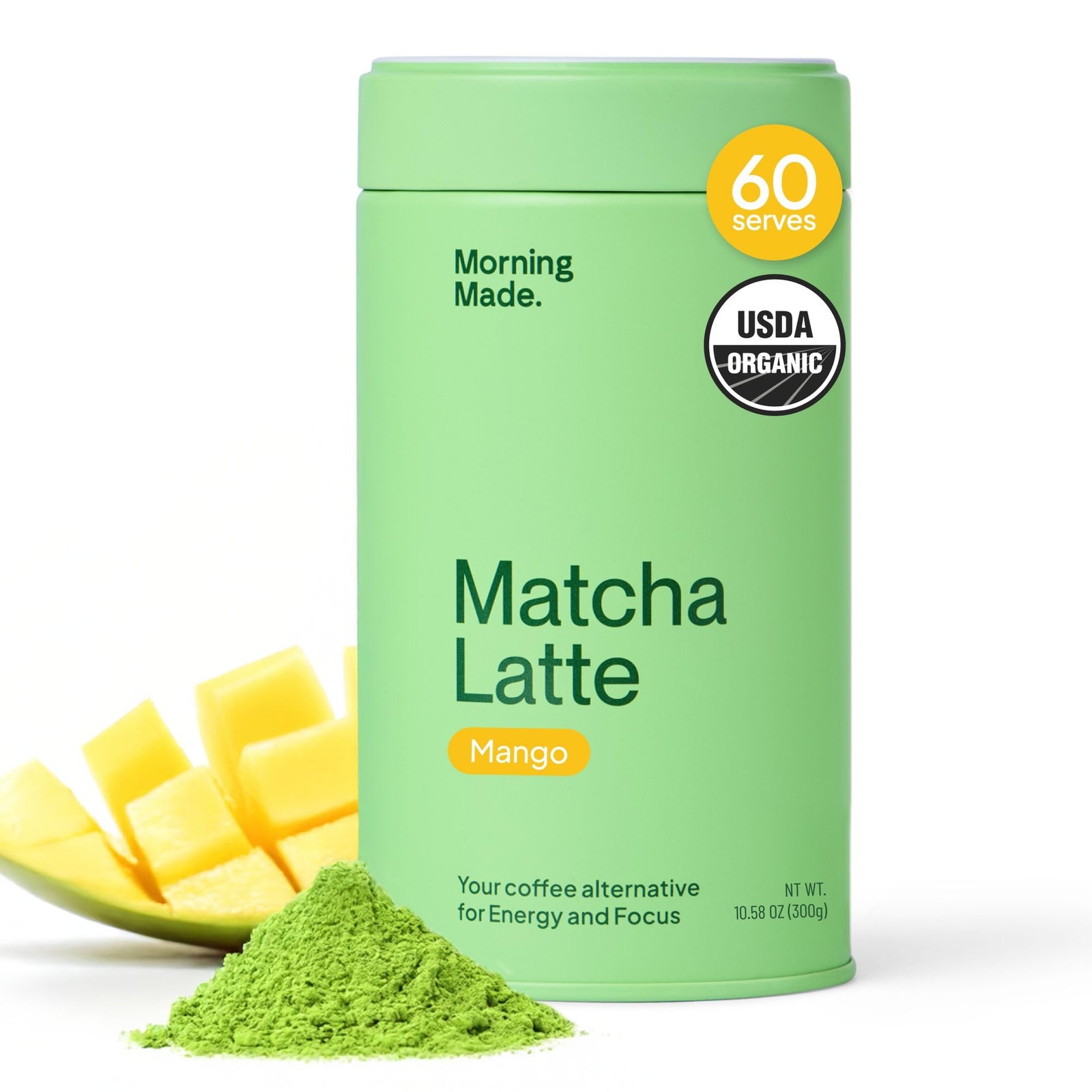 Mango Ceremonial Grade Matcha Powder – USDA Organic Japanese Green Tea Matcha…
