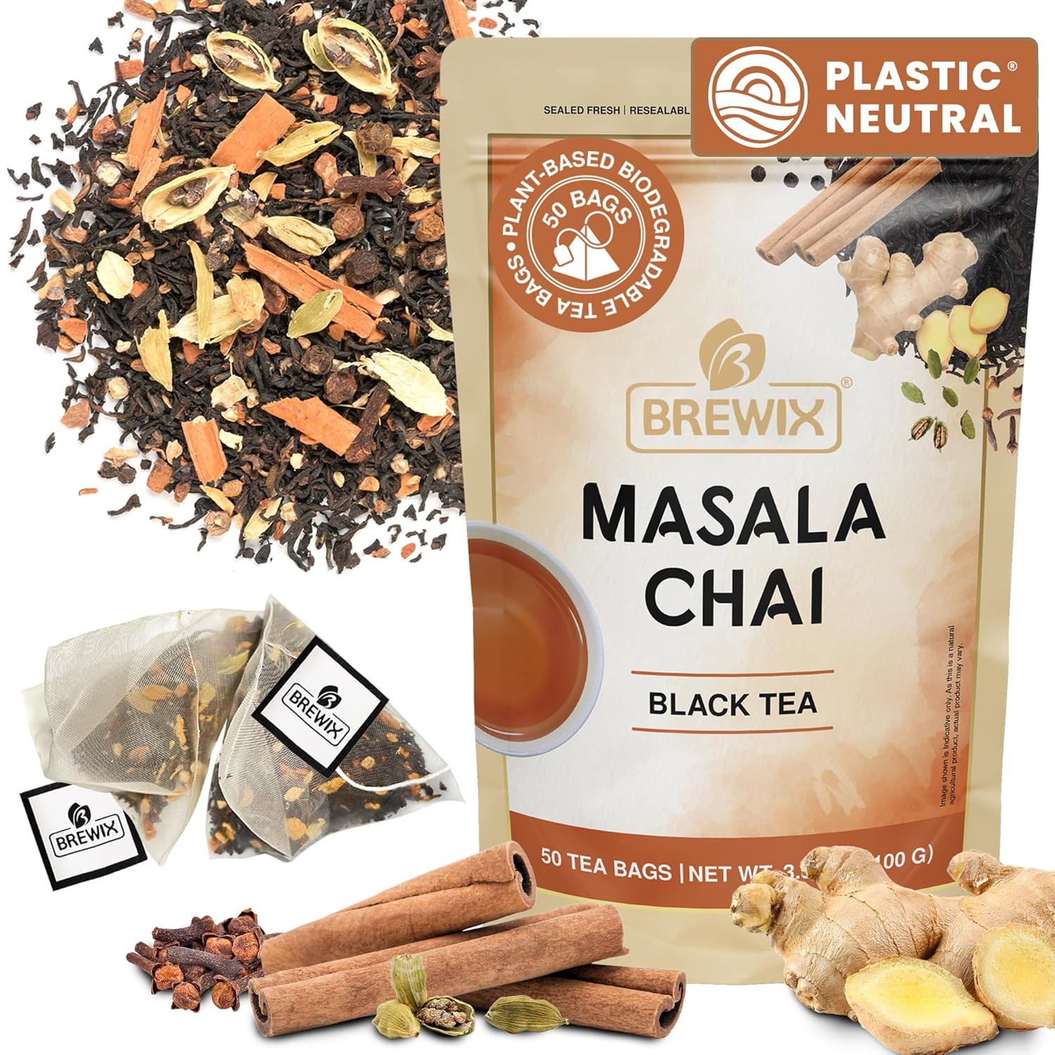 , Hibiscus Rose Herbal Loose Tea (50+ Cups) | 100% Natural, Handmade, Pure from