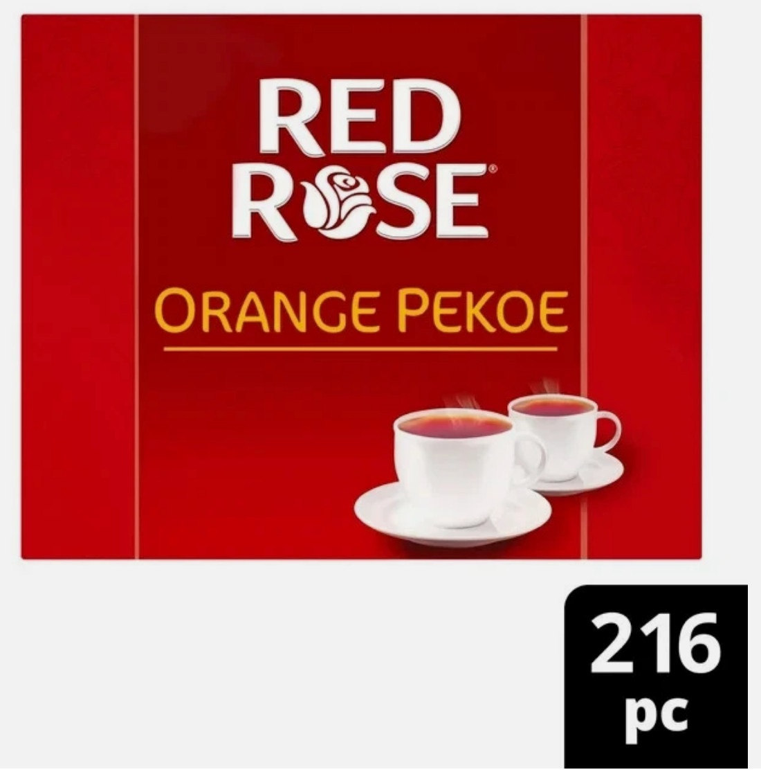 Red Rose Orange Pekoe Tea – 216 count – A Canadian classic!