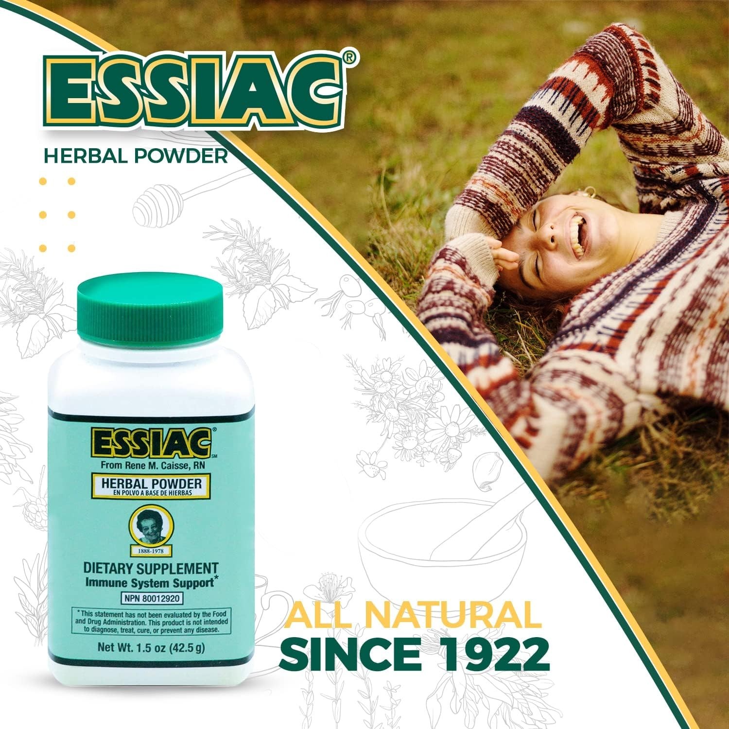 Essiac Herbal Powder (1.5 oz) – Powerful Antioxidant Tea Formula Since 1922