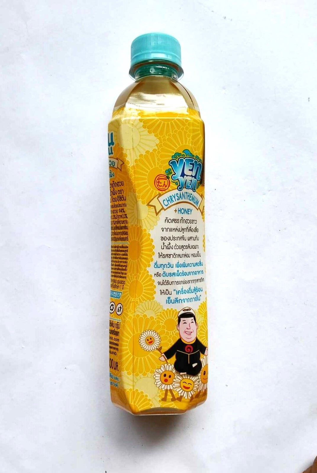 YenYen Chrysanthemum Drink with Honey Refreshing Health-Beneficial 3X400 ml