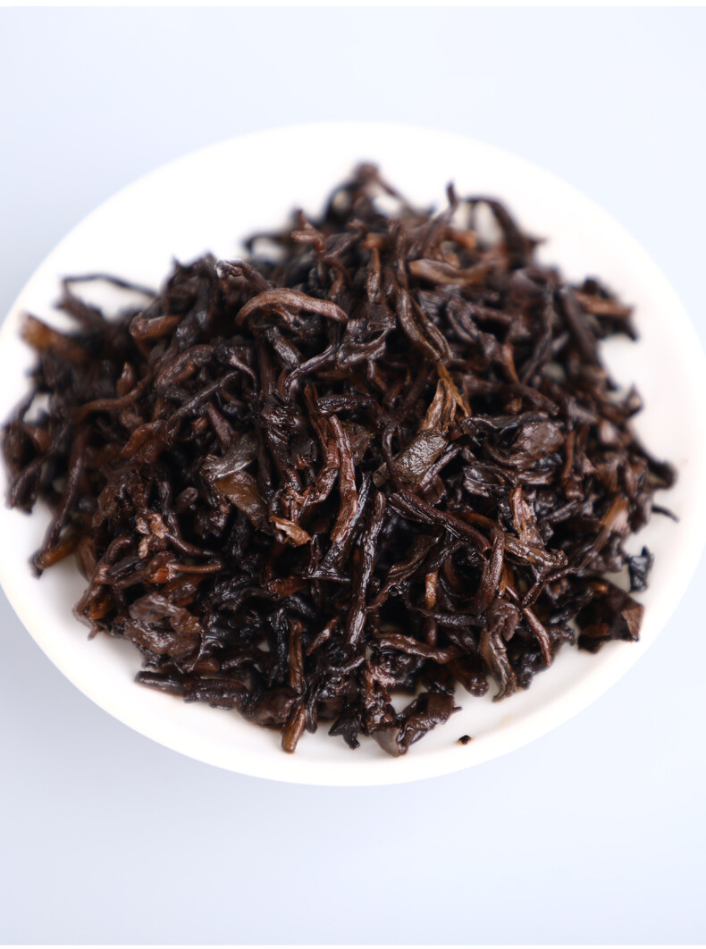 2021 Lao Tong Zhi Third Grade Ripe Puer Loose Tea Haiwan Shou Puerh Tea 500g