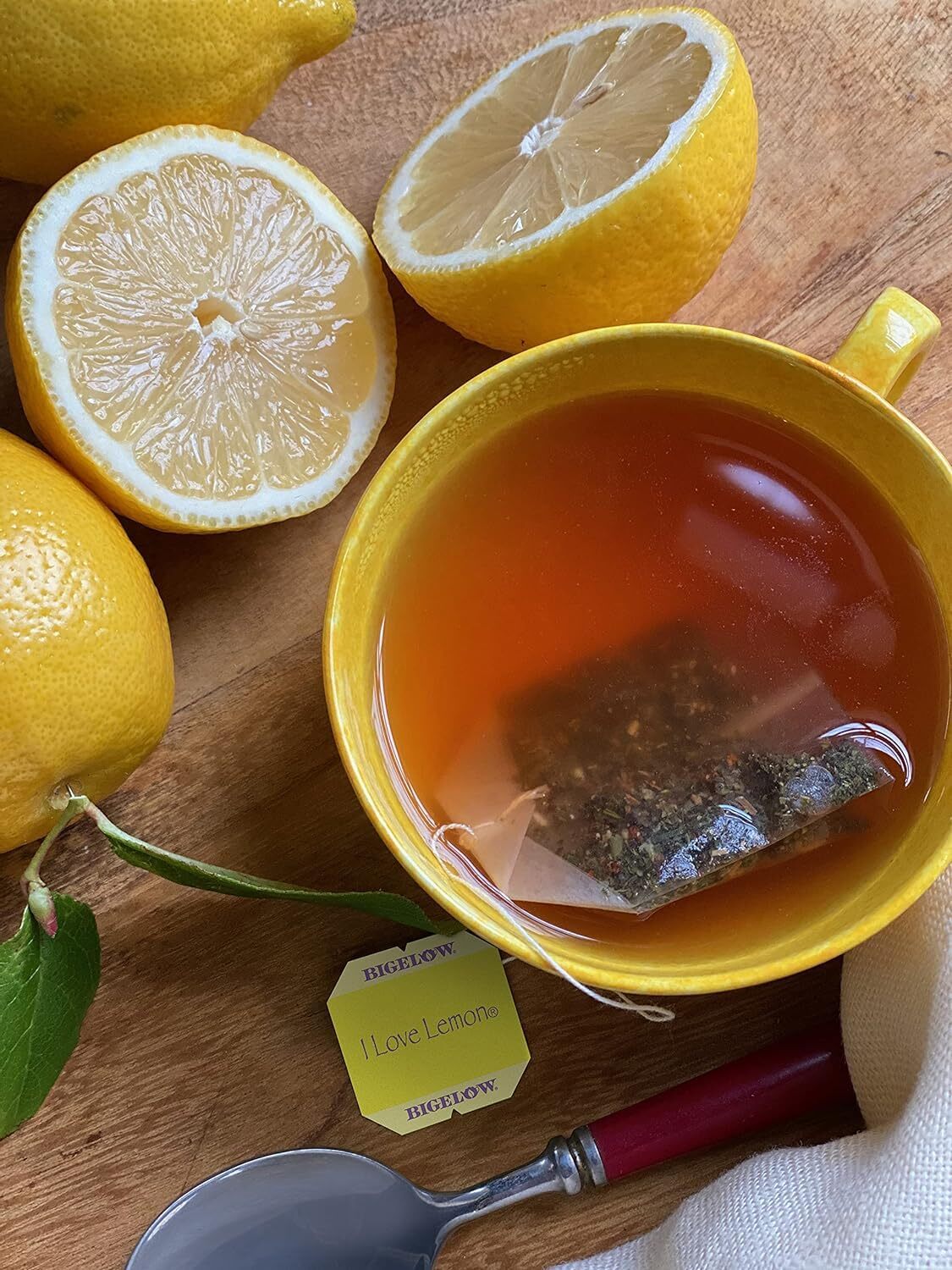 I Love Lemon Herbal Tea with Vitamin C, Caffeine Free, 20 Count (Pack of 6)