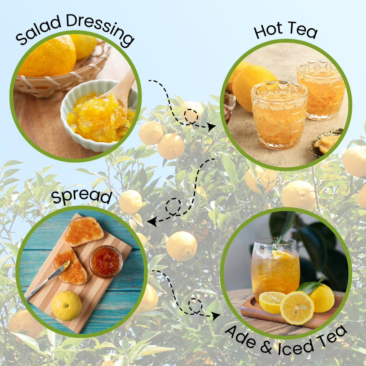Korean Honey Sliced Citron Tea (2.2Lb/1000G) – Sliced Yuzu with Real Honey for H