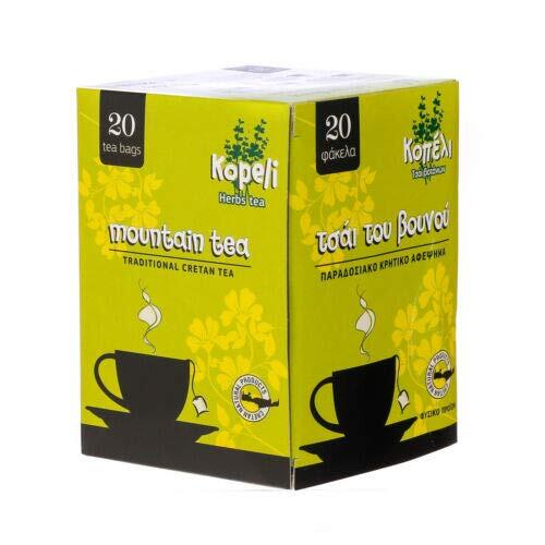 Greek Traditional Cretan Mountain Tea 4×20 Tea Bags