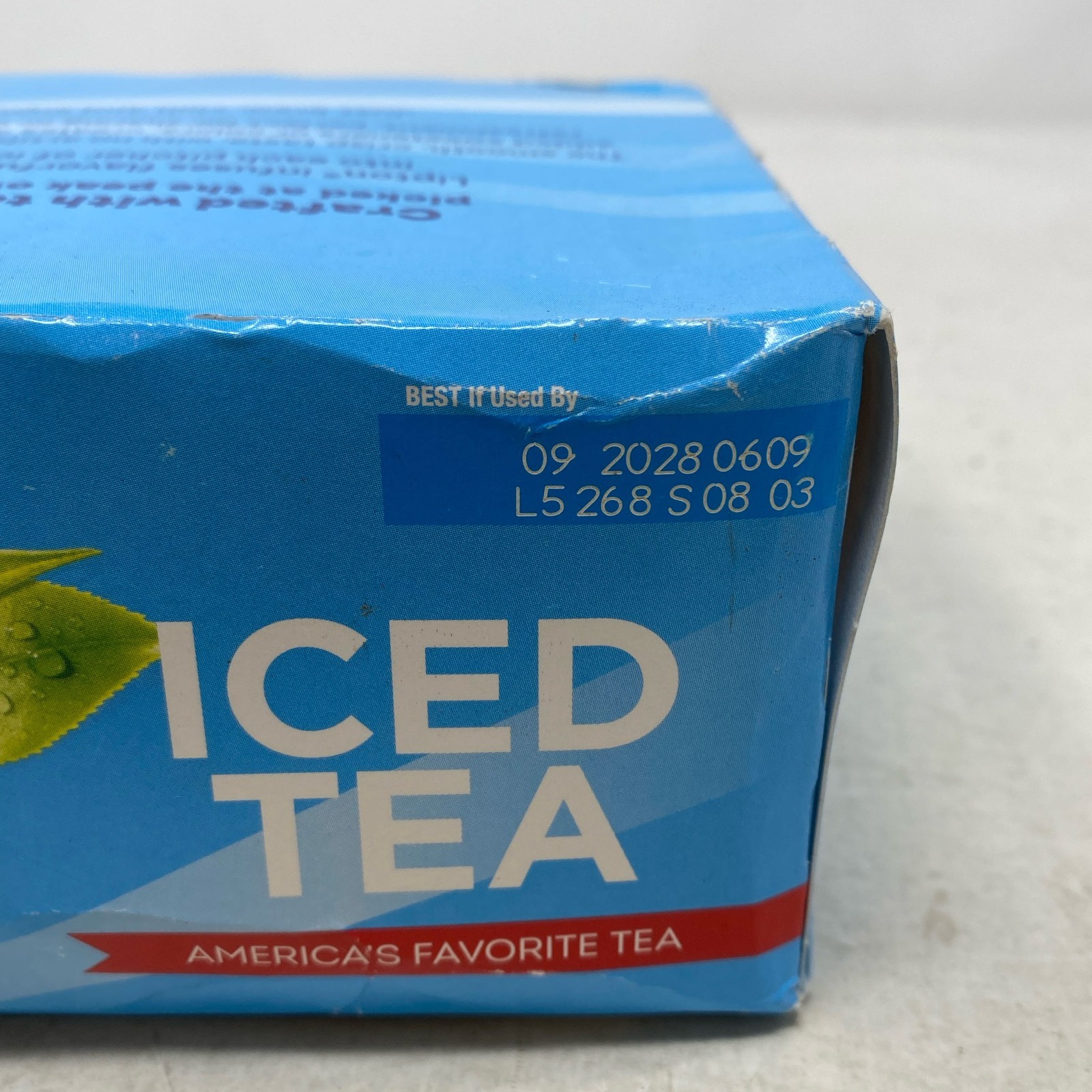 Lipton Iced Black Tea Bags, Family Size 48ct (12 oz)