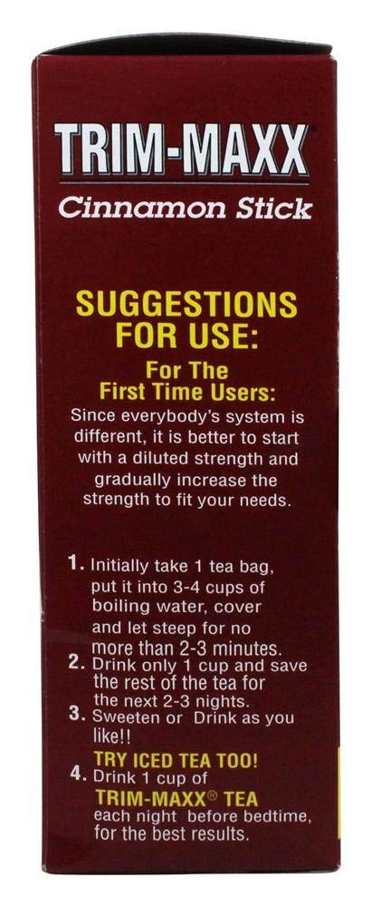 Trim-Maxx Cinnamon Tea 60B 60 Bags