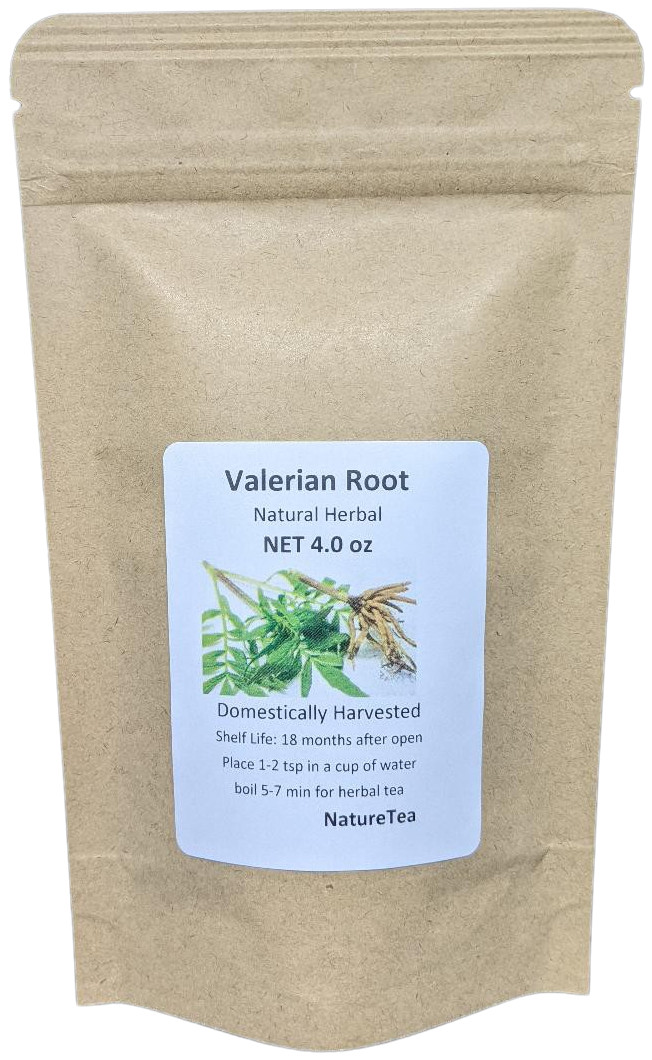 Valerian Root – Valeriana wallichii Dried Loose Root C/S from Nature Tea