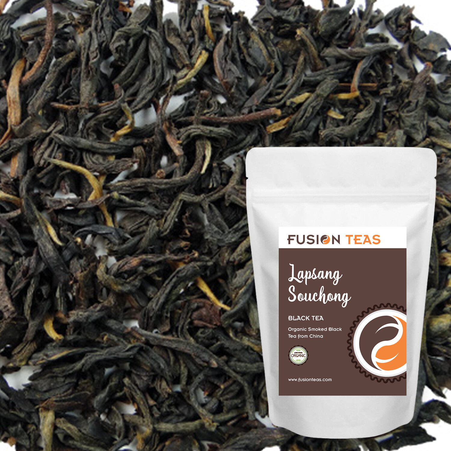 Lapsang Souchong – Organic Smokey Loose Leaf Black Tea – Fusion Teas