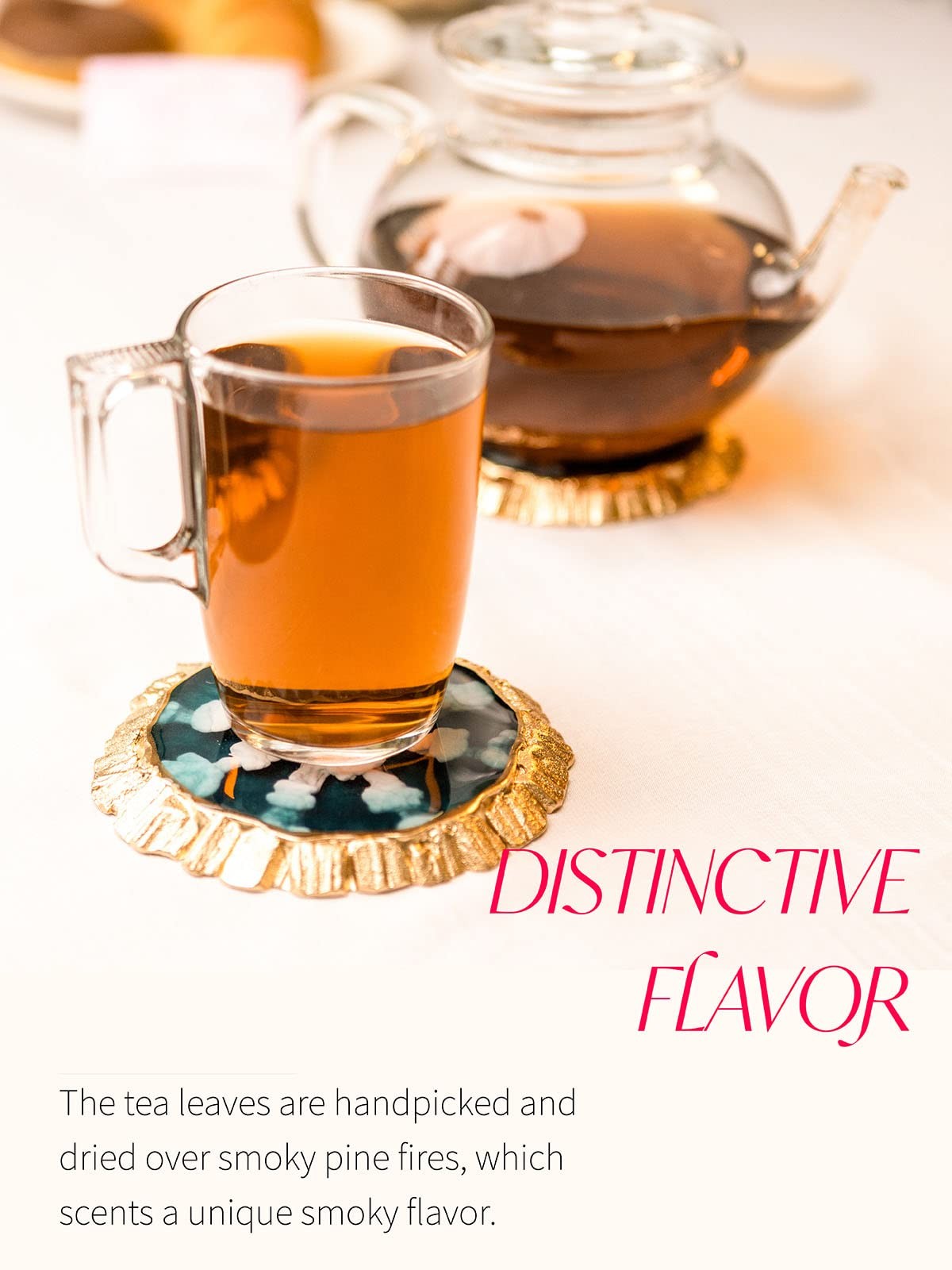 Lapsang Souchong Tea, Premium Black Tea Loose Leaf, Chinese Smoked Tea, Caffe…