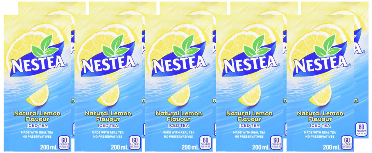 Nestea Lemon Flavoured Iced Tea (200ml/6.7 oz) 10ct