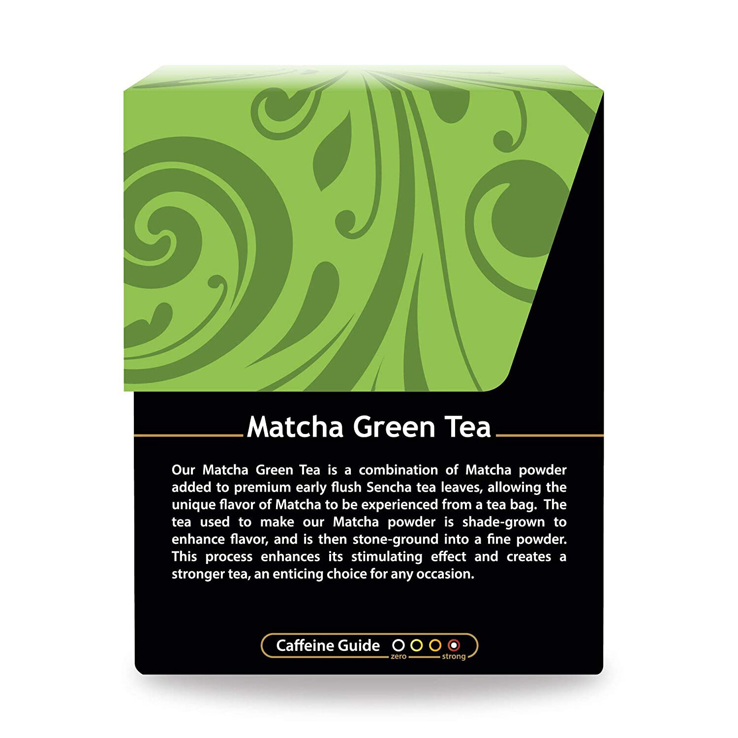 Buddha Teas 100% Organic Herbal Matcha Green Tea, 18 Tea Bags