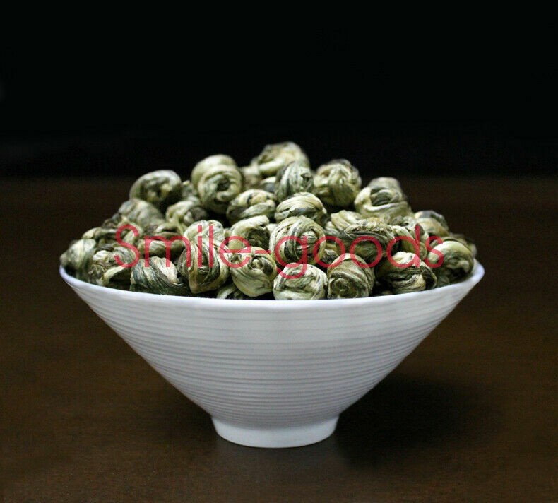 Pearl Jasmine Dragon Ball Tea Chinese Organic Green Tea Loose Leaf 1LB (500g)