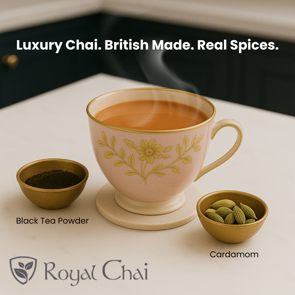 ‎Royal Chai Karak Chai Sweetened | 10 Count Single Box | Premium Instant Tea