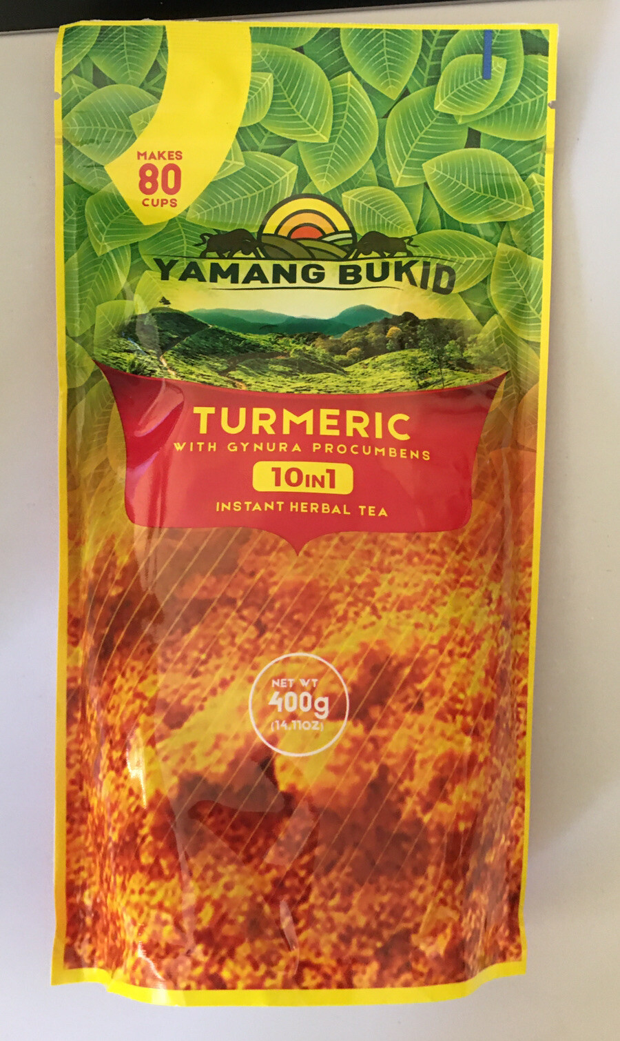 YAMANG BUKID TURMERIC 10 IN 1 INSTANT HERBAL TEA 400g X 2 PCS