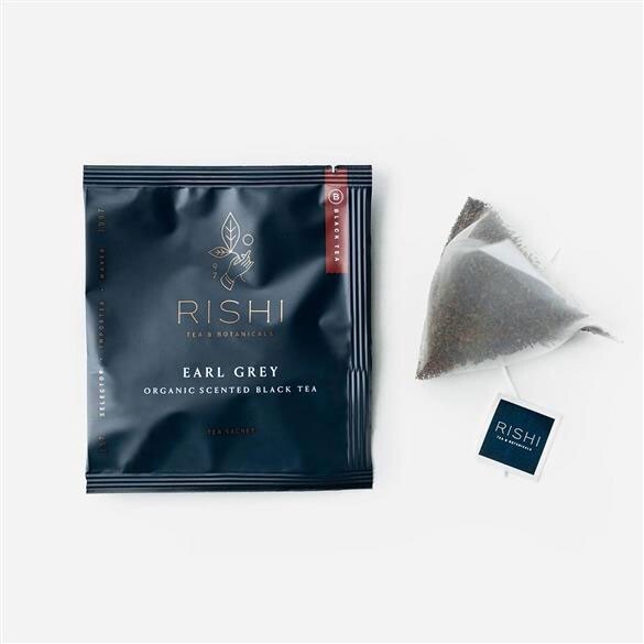 Rishi Tea Earl Grey Tea – 15 sachets (Pack of 3)