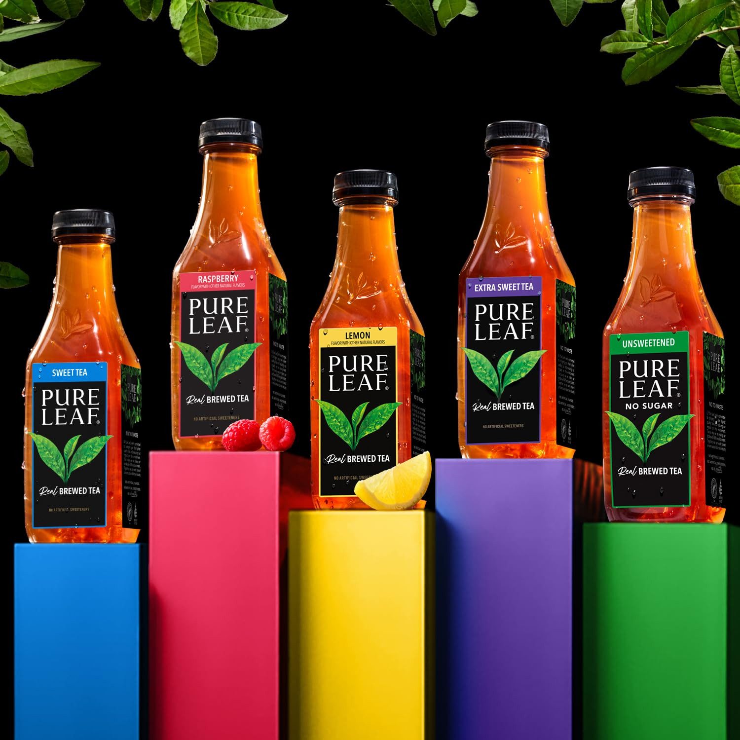 Iced Tea, Zero Sugar Sweet Tea, 18.5 Fl Oz Bottles (Pack of 12)