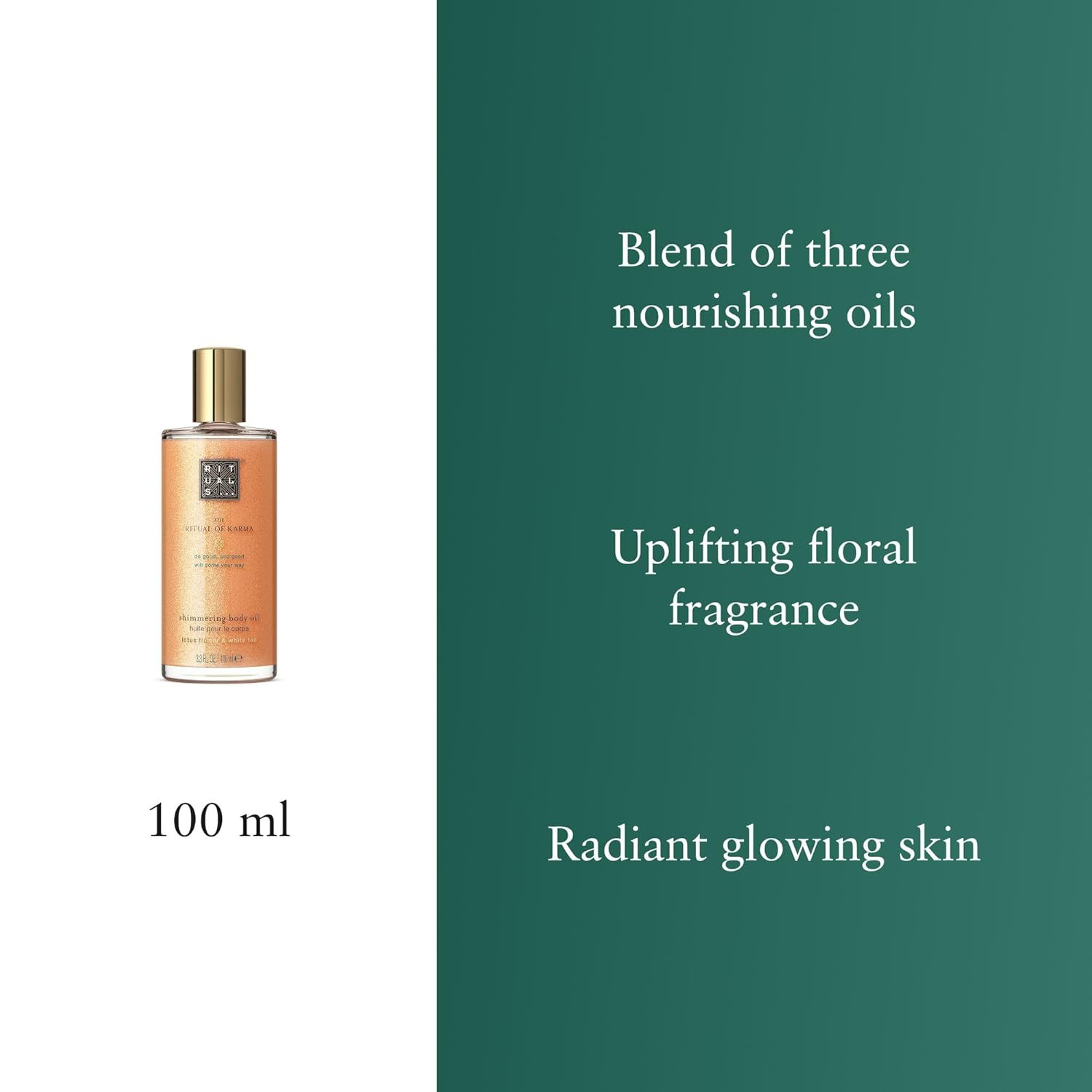 the Ritual of Karma Shimmering Body Oil Unisex 3.3 Oz