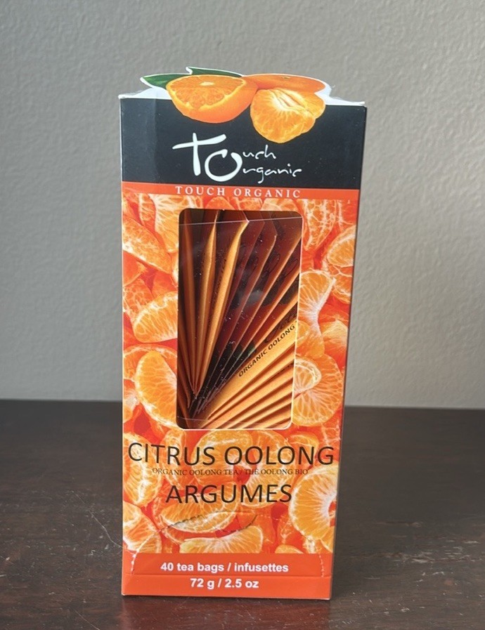 Touch Organic Citrus Oolong Tea Bags, 40 Bags 2.5 oz Exp 10/26