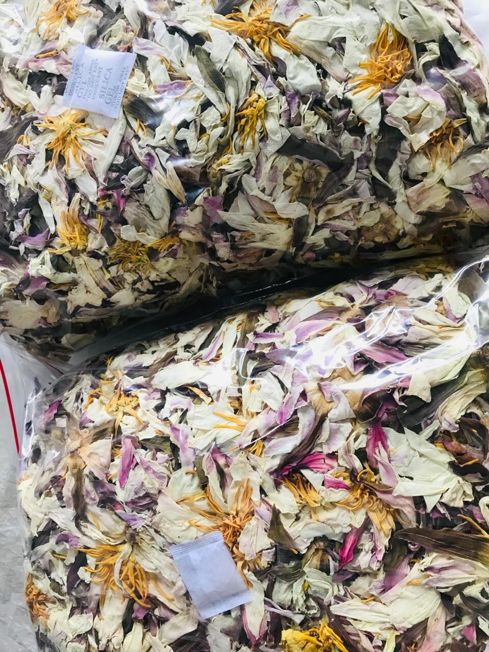 Ceylon White Lotus Dried Natural Herbal Organic Flowers Ampla Tea Pure
