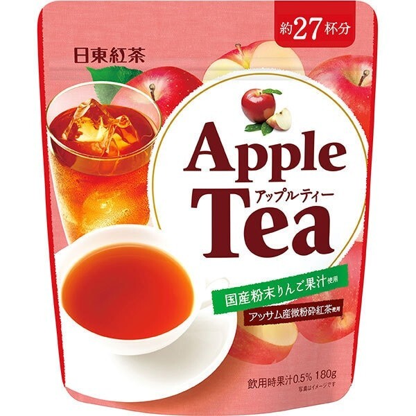 Nittoh Apple Tea powder 180g for 27 cups from Japan