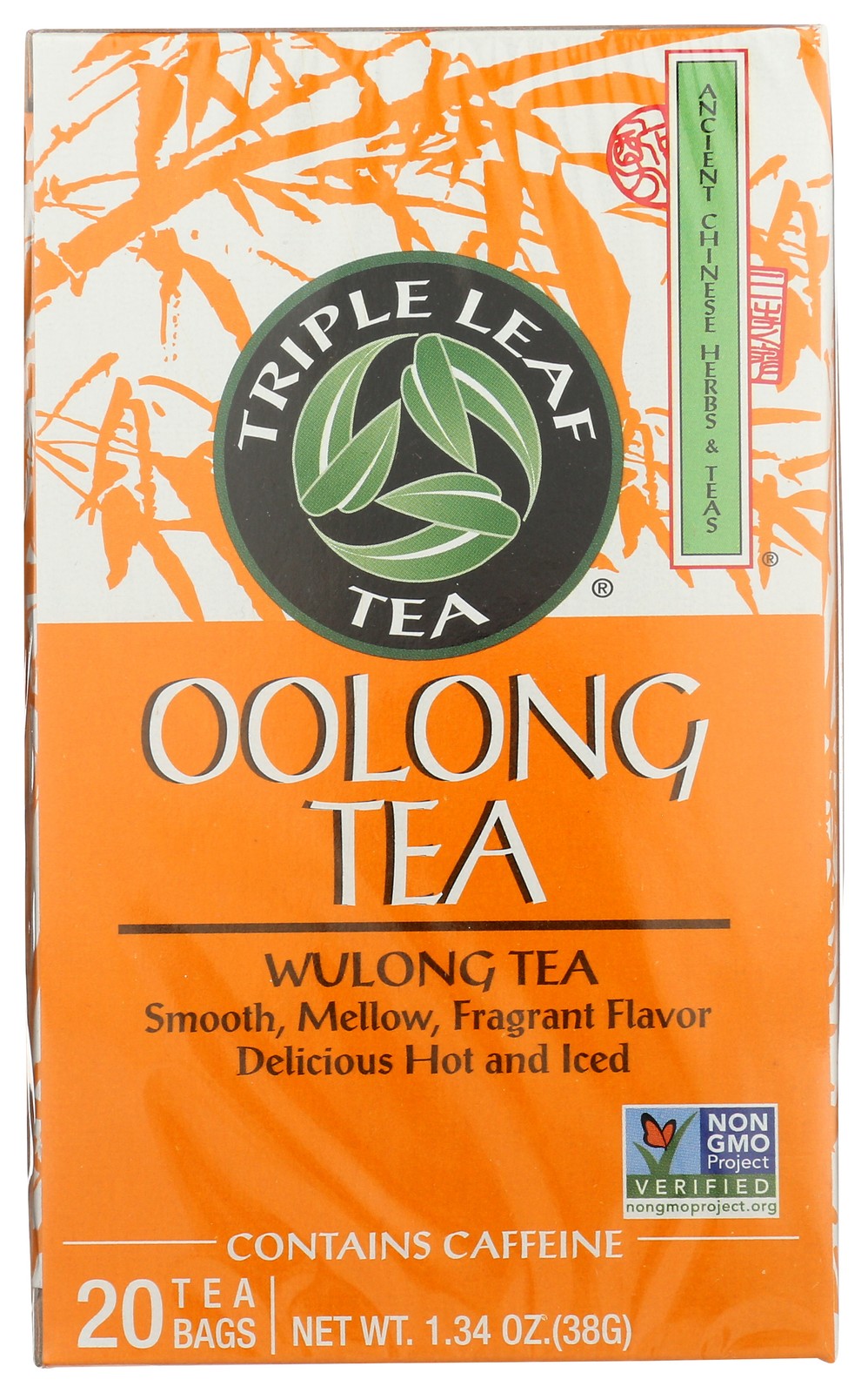 Triple Leaf Tea Oolong Wulong 20 Bags 1.34 Oz Seeds 3 Pack
