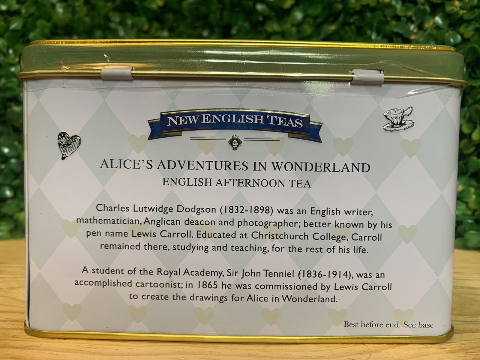 NEW ENGLISH ALICE ADVENTURES IN WONDERLAND ENGLISH AFTERNOON TEA 40ct NEW SEALED