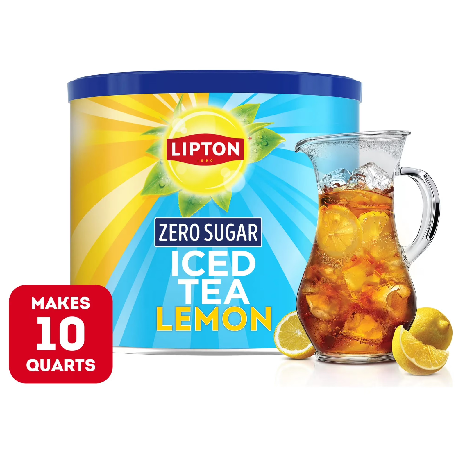 PR Lipton Zero Sugar Lemon Iced Tea Mix, 10 Quarts – FREE SHIPPING