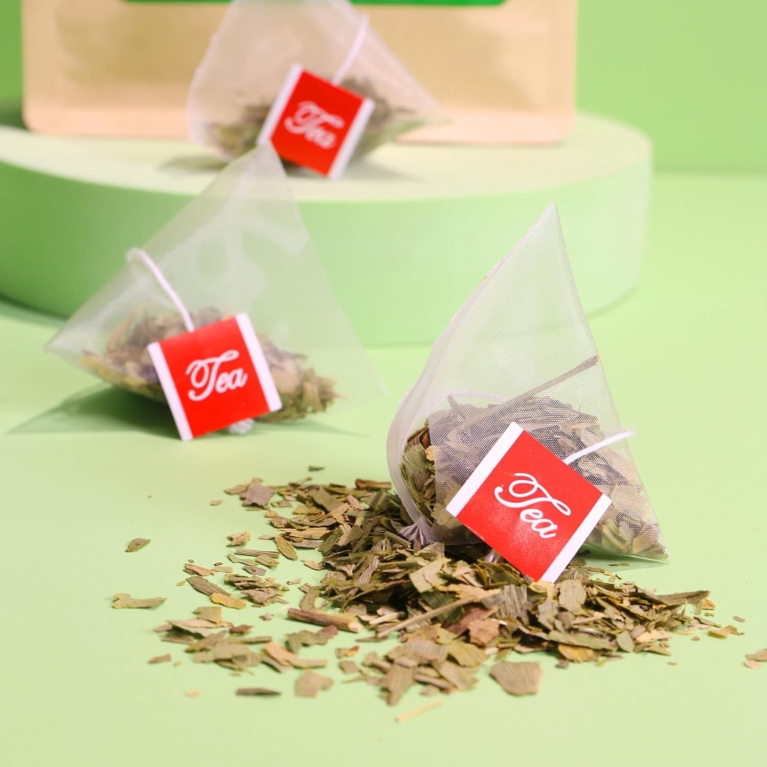 Caffeine-Free Ginkgo Biloba Tea Bags – 36 Count – Boost Memory & Focus
