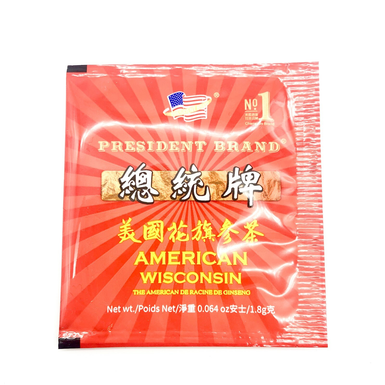 American Ginseng Tea, 30 Tea Bags Pure American Ginseng Roots 美国原支 花旗参茶 茶包