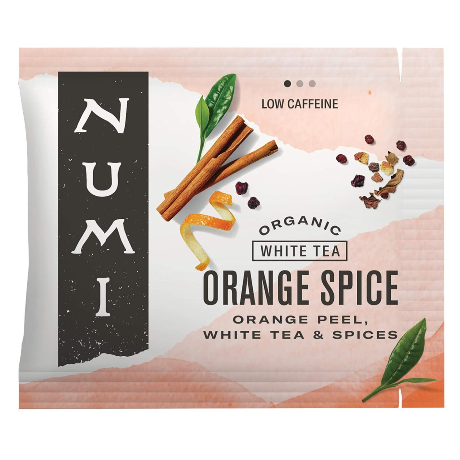 Numi Organic Tea White Rose, 16 Count Box of Tea Bags (Pack of 3) White Tea