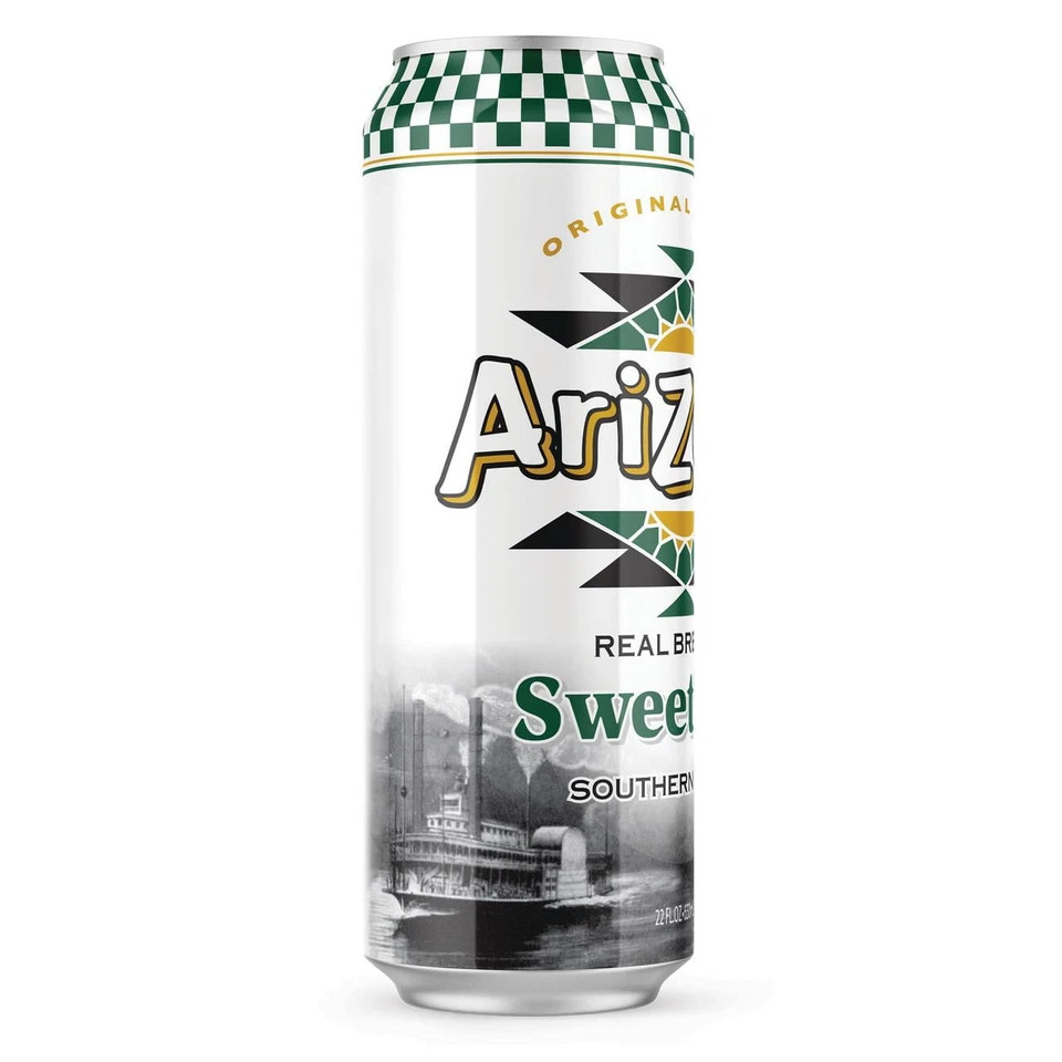 (24 pack) Arizona Real Brewed Southern Style Sweet Tea, 22 Fl. oz.