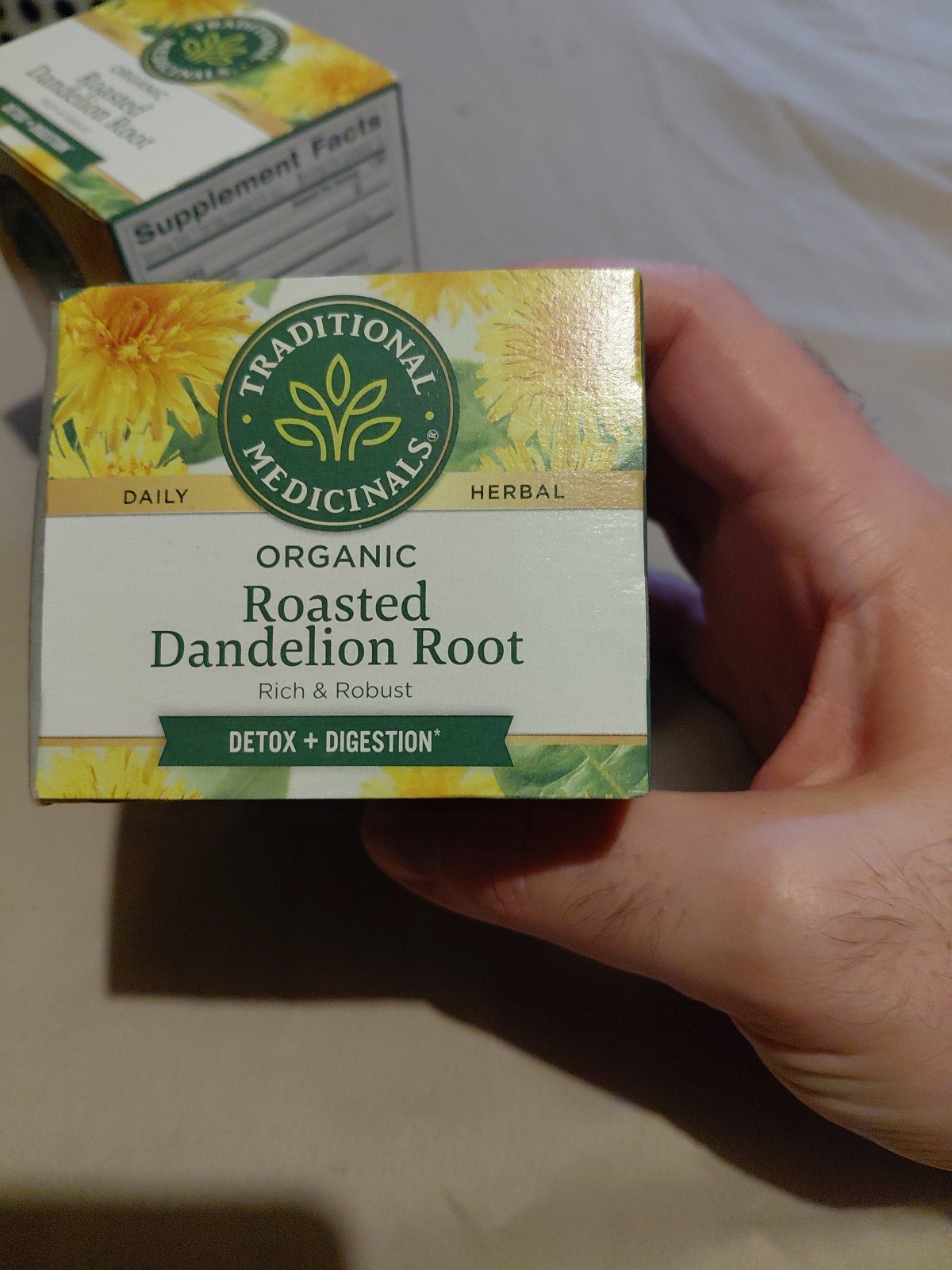 Traditional Medicinals, Tea Roasted Dandelion Root Organic, 32 Tea Bags