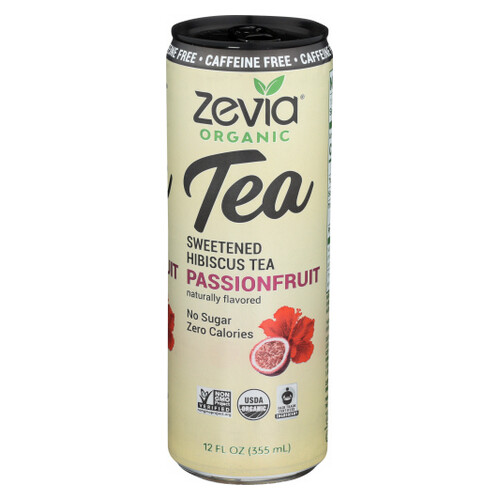 Tea Hibiscus Passion Fruit Caffeine Free 12 Oz(Case Of 12) By Zevia