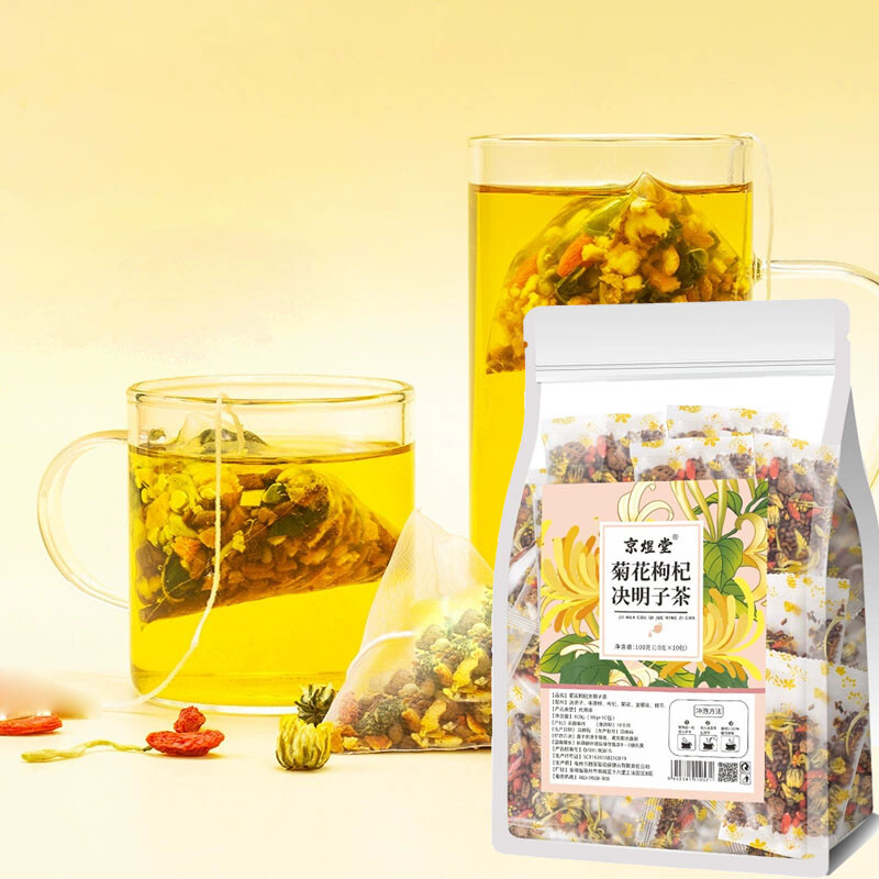 Dandelion Wolfberry Tea, Kidneys & Liver Health, Seven Natural Herbal Ingredient