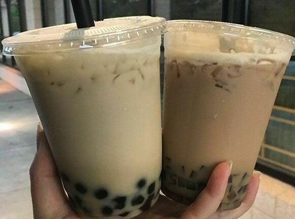 Premium OKINAWA & ORIGINAL Powder MILK TEA Boba Bubble Tea Latte Smoothie 12 oz