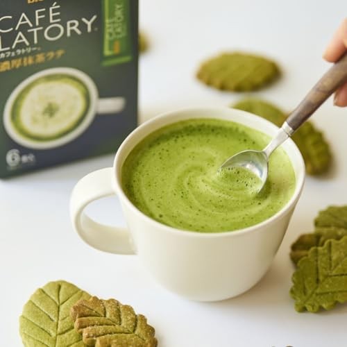 Brand New! – AGF Blendy Cafe Latory Rich Matcha Latte Sticks 16 Pack Powder