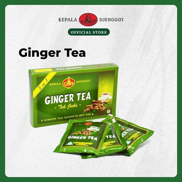 Best prices !! 2 BOXES Kepala Djenggot Ginger Tea 240gr
