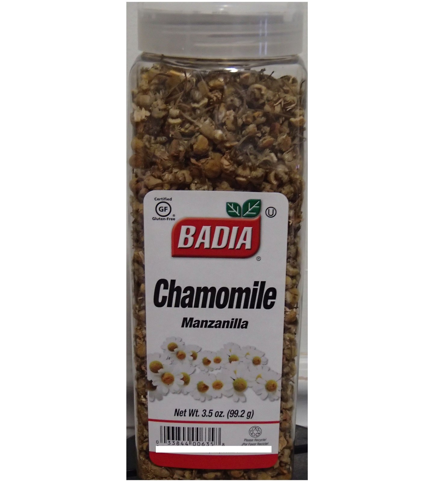 Badia Chamomile Flower Spice manzanilla flor para tea SABOR FLAVOR