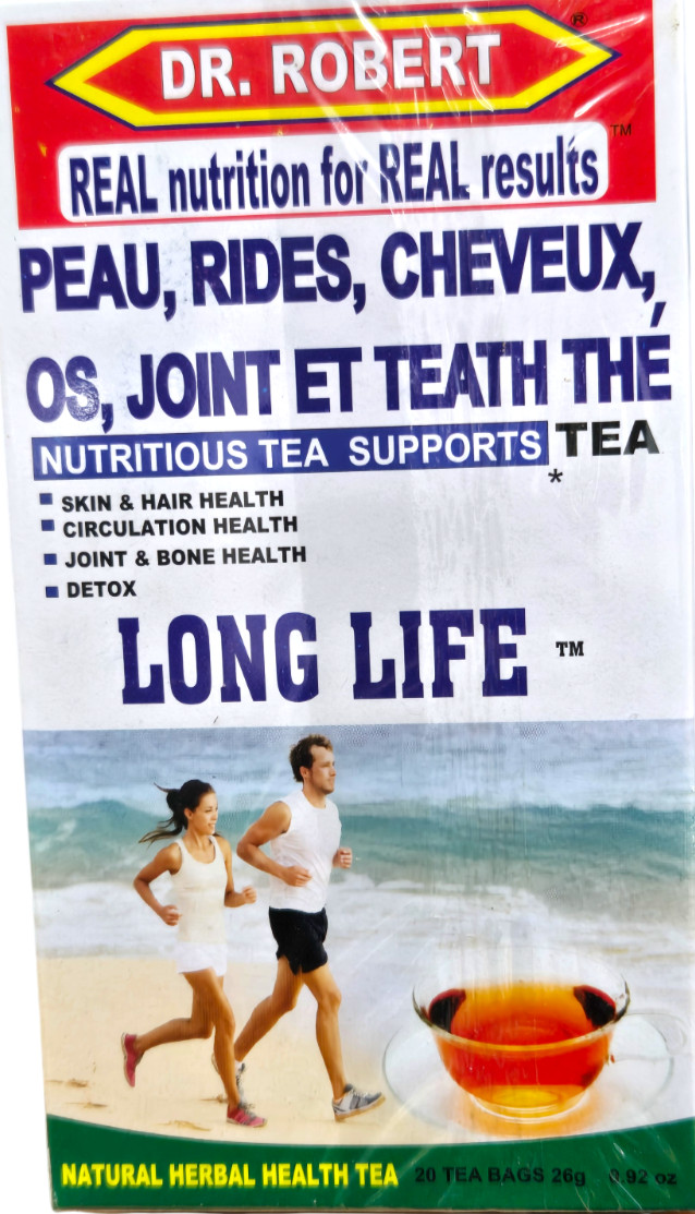 Dr Robert Long Life Tea Bags 20 ct Natural Herbal Health