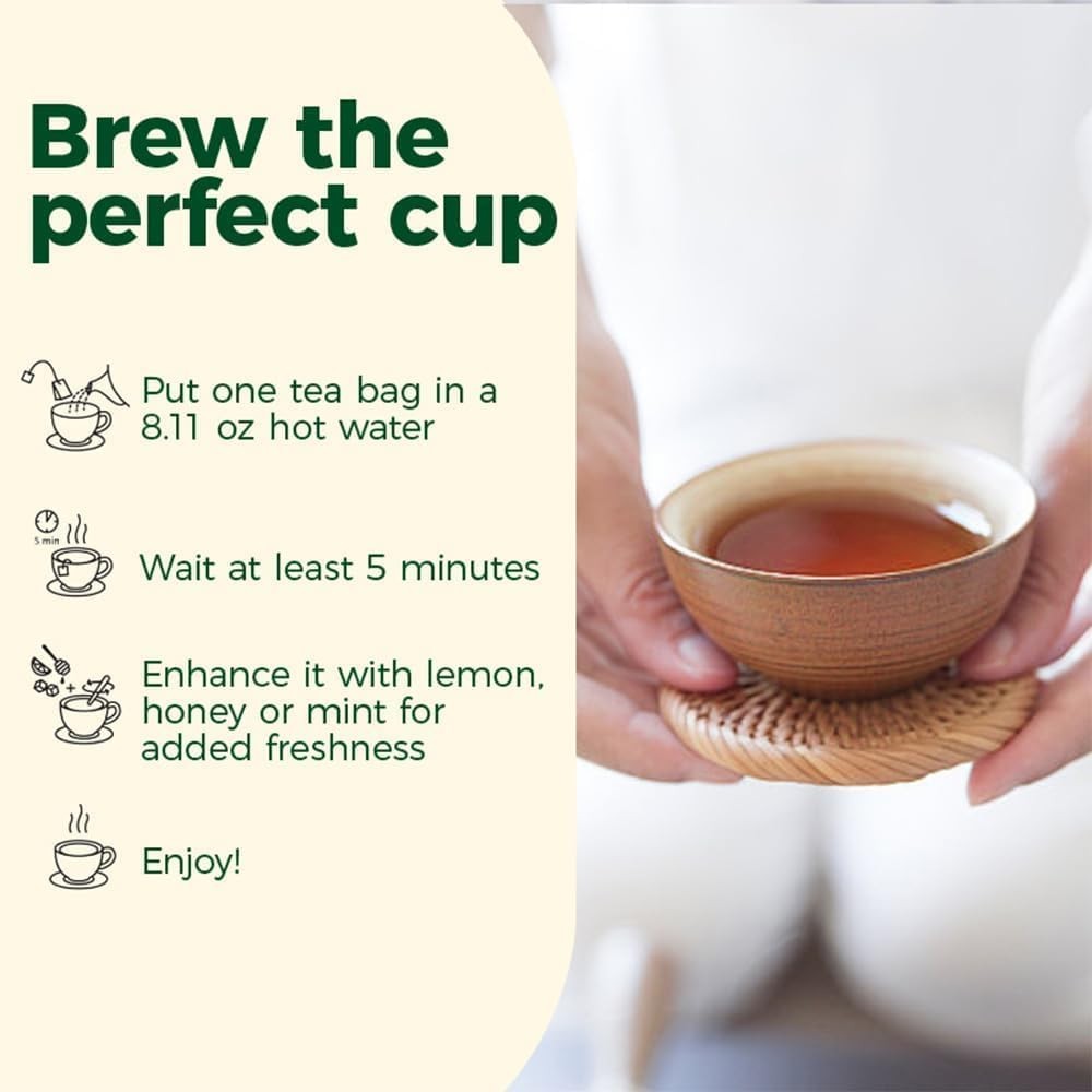 Natural Peppermint Tea 180g.120 Herbal Tea 100% Natural Peppermint Leaves.Non…