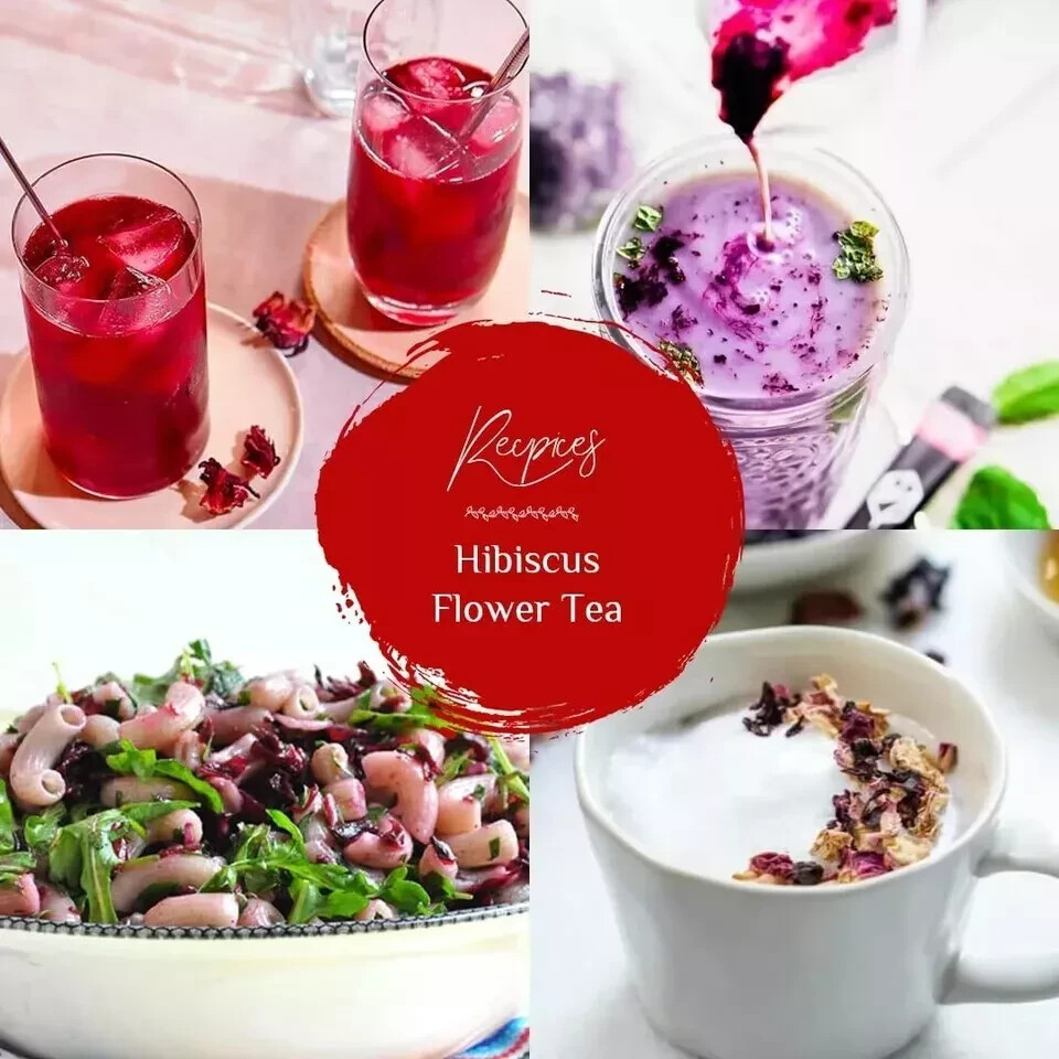 Blue Tea 3.52oz 100% Premium Dried Hibiscus Flowers Tea,Jaimaica Tea