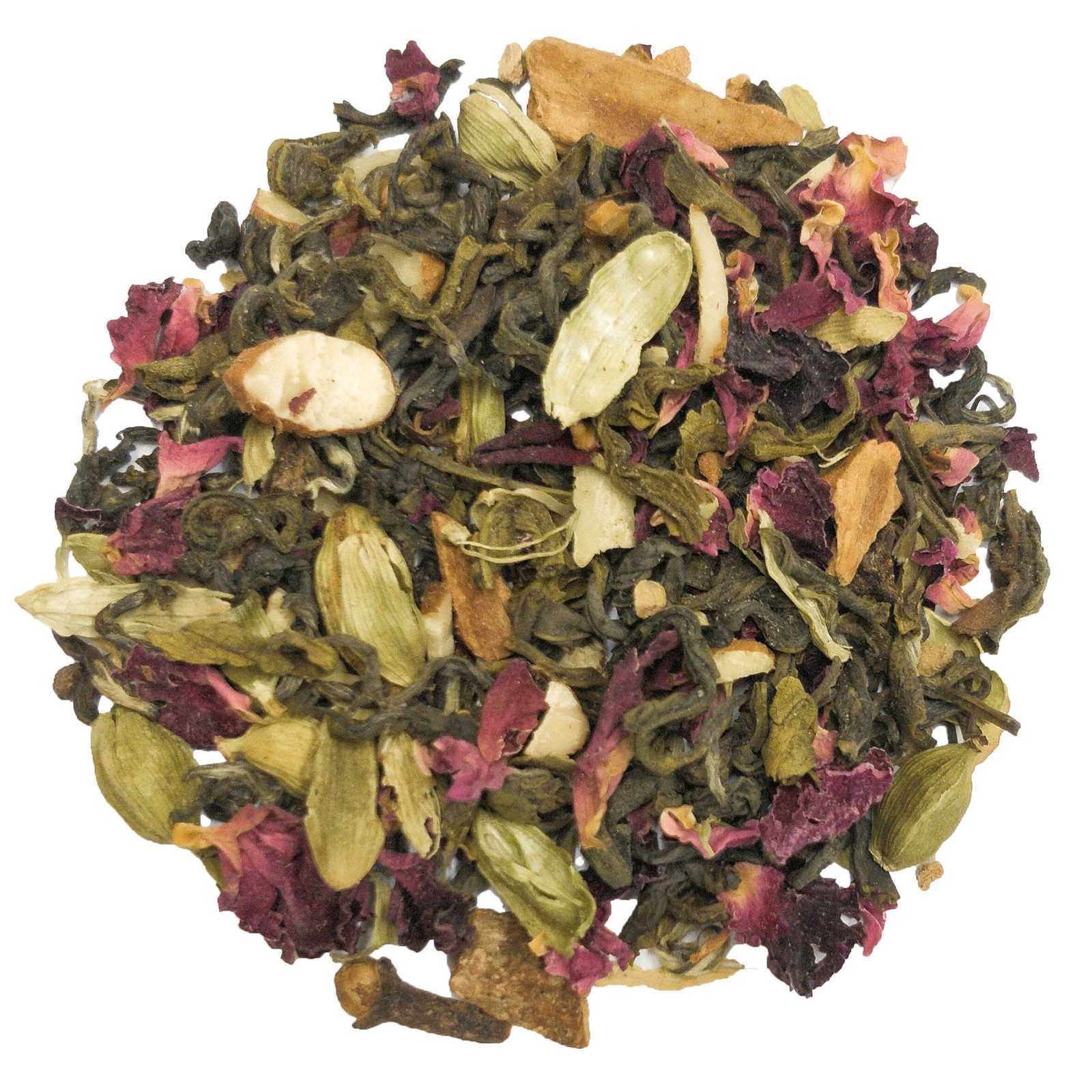 TGL Co.Kashmiri Saffron Kahwa Green Tea 16 Bags|Exotic Herbal Saffron Chai Blend