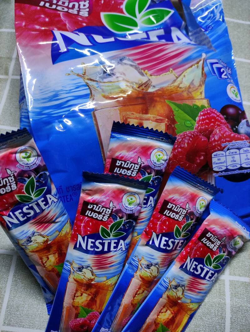 NESTEA Instant Mixed Berries Tea Mixes High Vitamin C 225g (12.5g x 18 sachets)