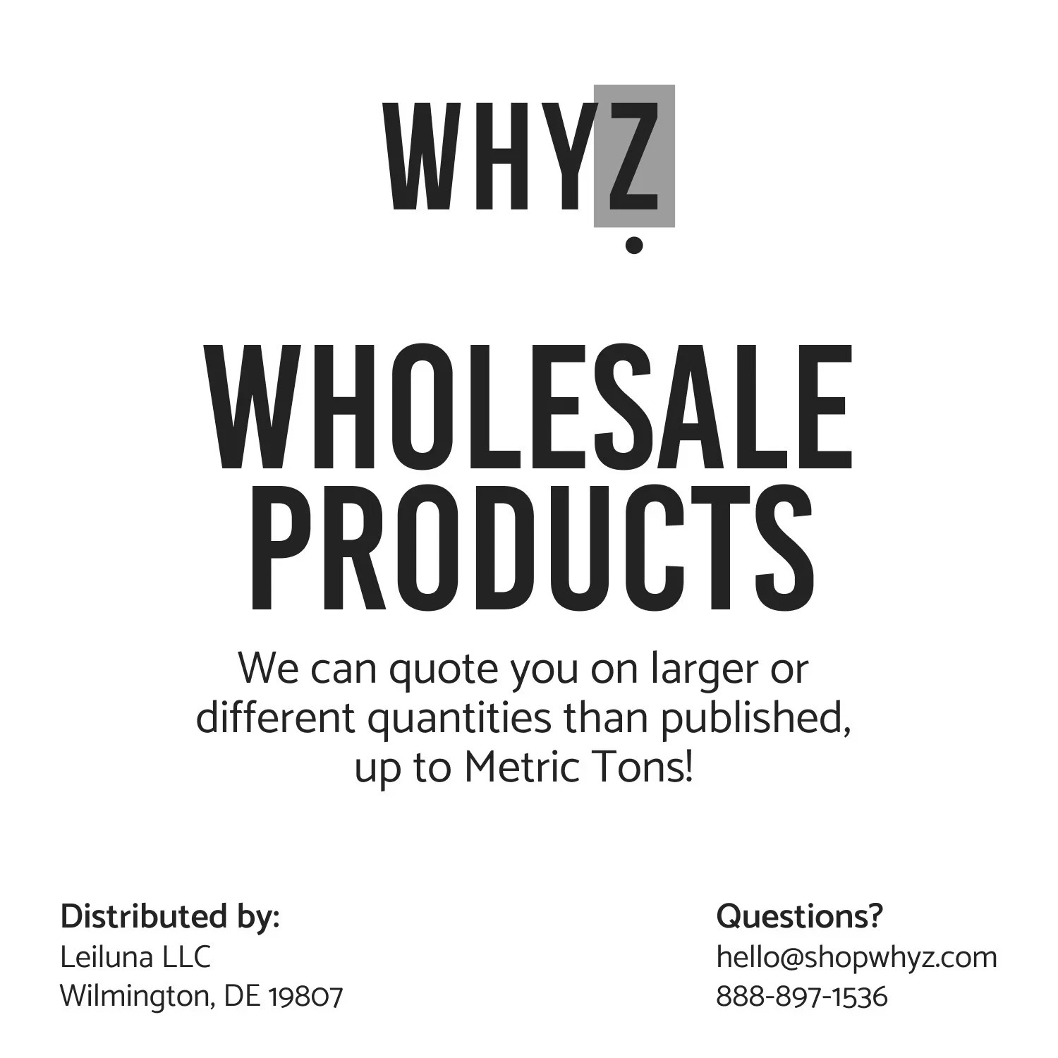 Whyz Bulk Instant Black Tea Powder, No Fillers, Wholesale Black Tea, USA Stock