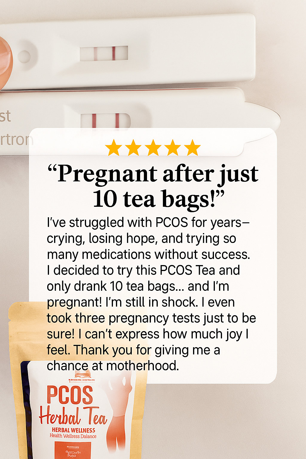 Hormone Balance Tea for PCOS – Reduce Cysts, Irregular Periods & Acne