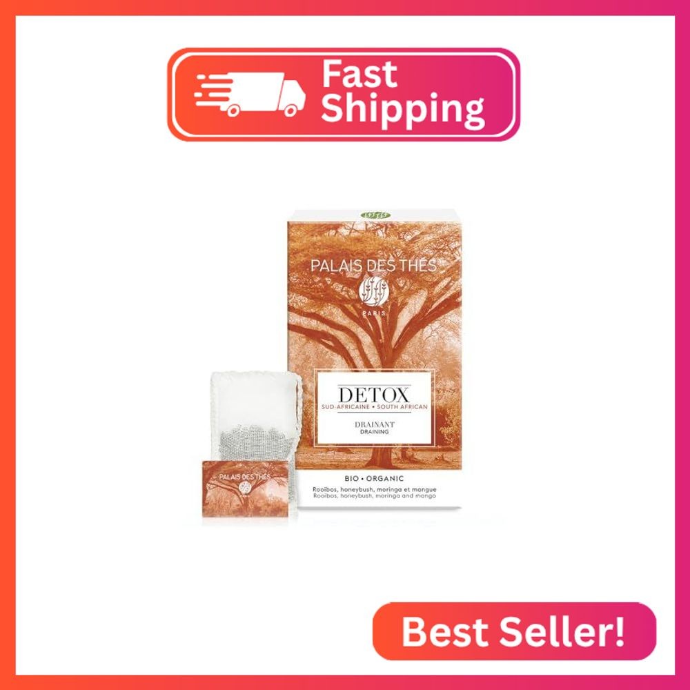 Palais des Thés Rooibos Tea – Organic South African Detox Caffeine-Free Herbal T