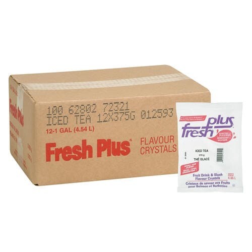 Fresh Plus Drink Crystal Iced Tea 375G/13.22oz (12/Case) – Canadian Made