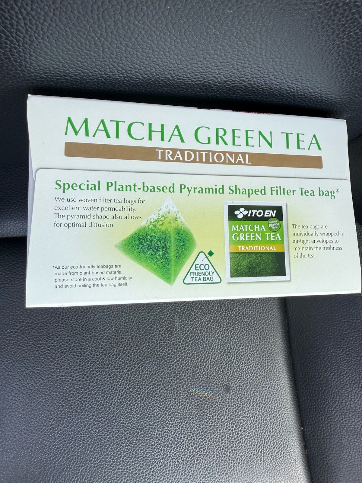 Matcha Green Tea Bags – 50 Count Energizing Zero Calorie Brew for Hot or Iced